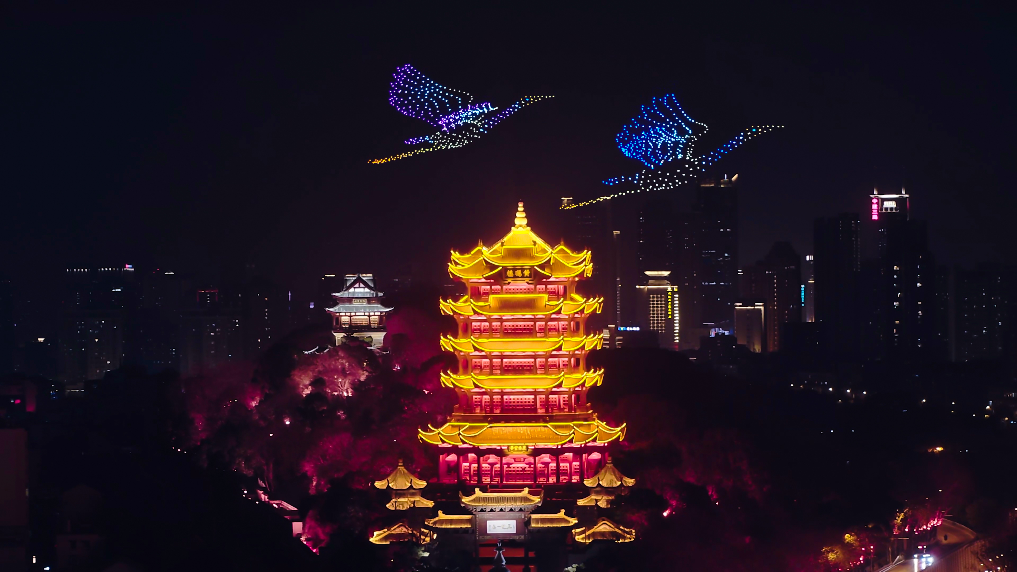 文化節(jié)戶外無人機(jī)表演